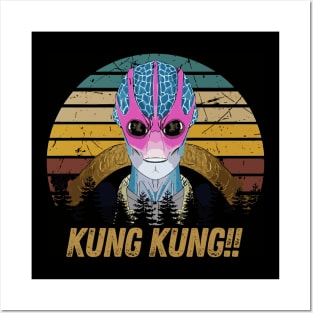 Kung Kung!! | Resident Alien Posters and Art